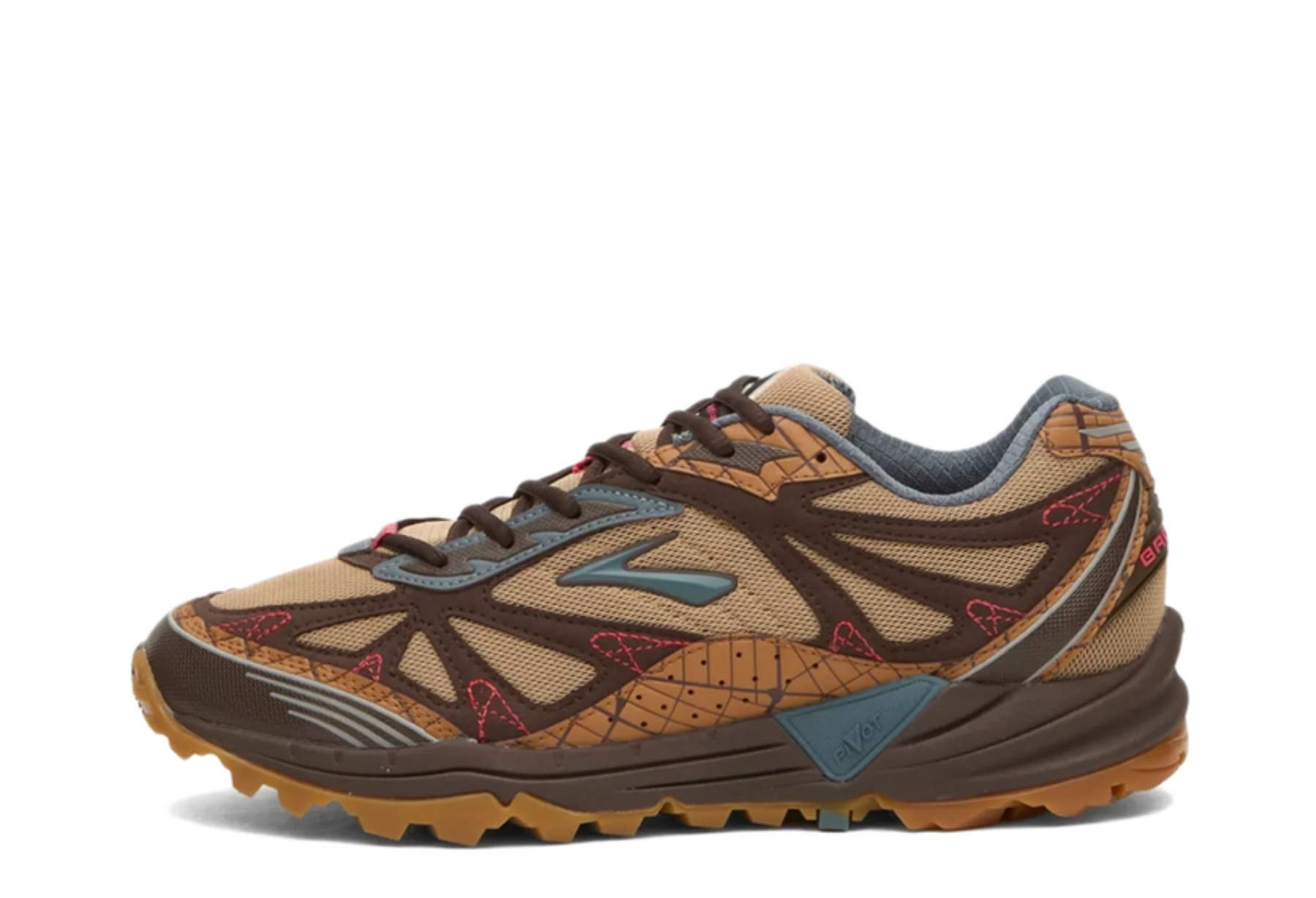 Brooks x Jeff Staple Cascadia 1 'Ginger' (2026) Ginger/Wren/Stormy Weather sneaker – authenticated on KLEKT