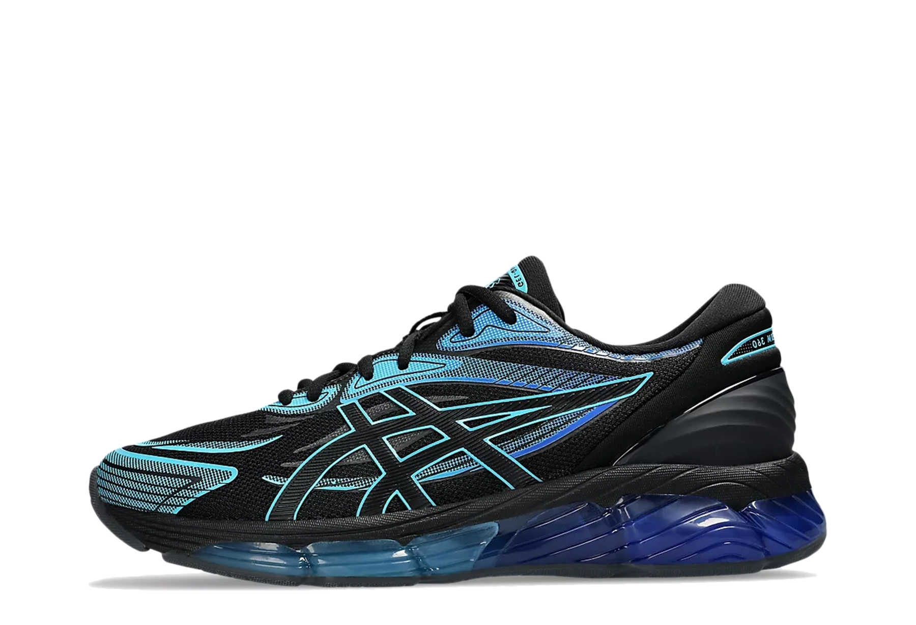 Asics Gel-Quantum 360 VIII 'Black Aquarium' (2024) Black/Aquarium sneaker – authenticated on KLEKT