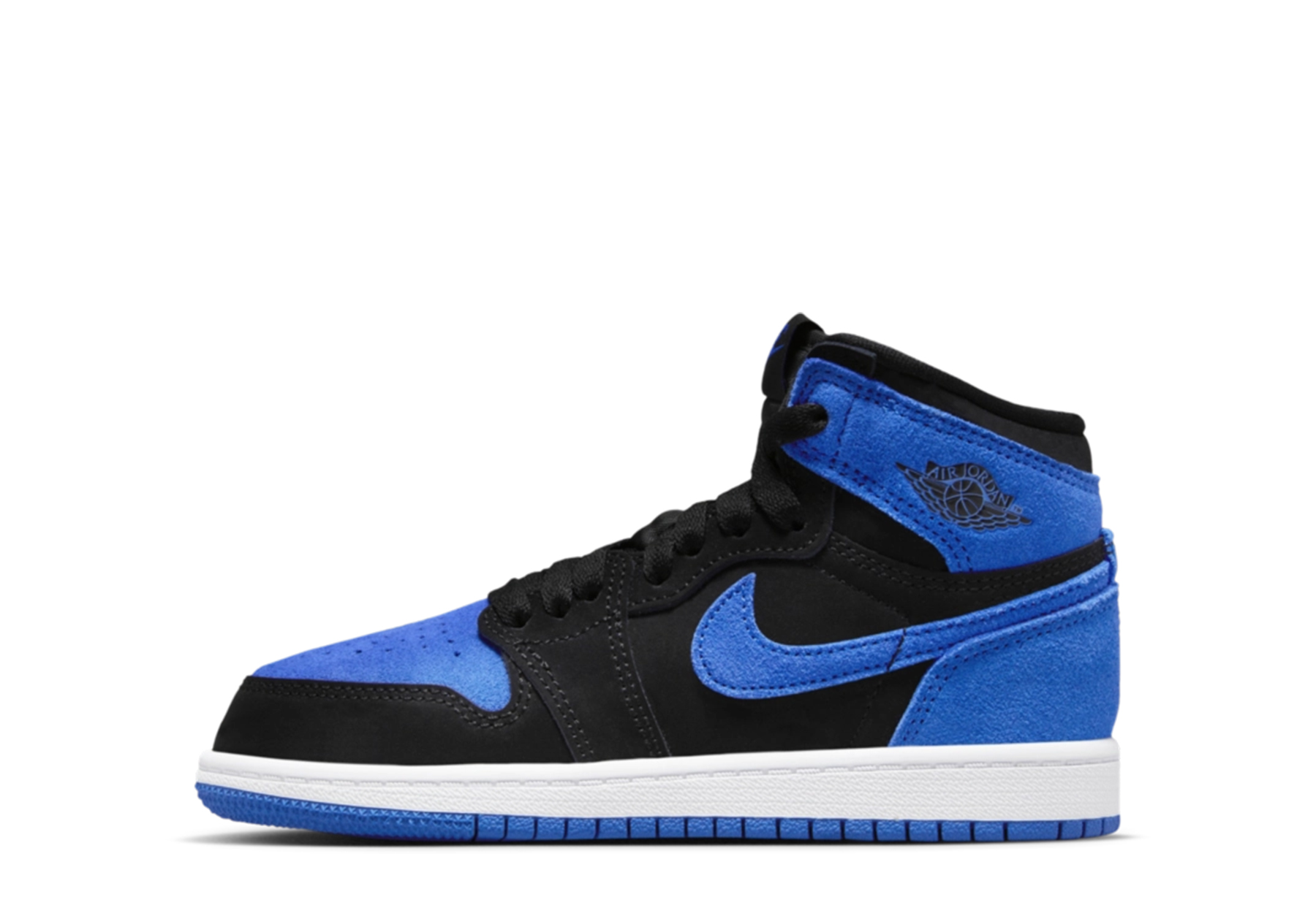 Air Jordan 1 Retro High OG PS 'Royal Reimagined' (2023) Black/Royal Blue/White sneaker – authenticated on KLEKT