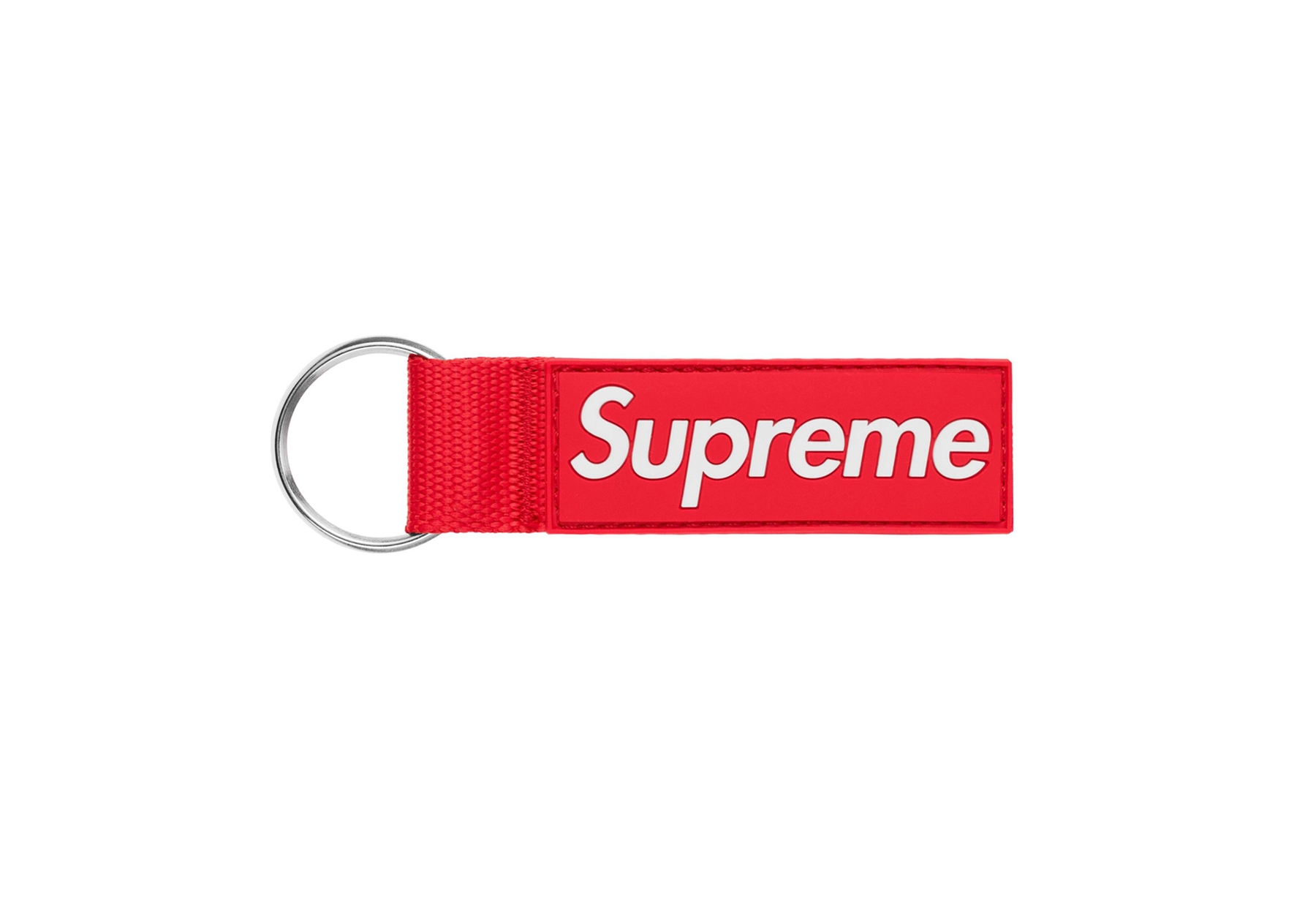 Supreme Webbing Keychain Red (SS23) RED sneaker – authenticated on KLEKT