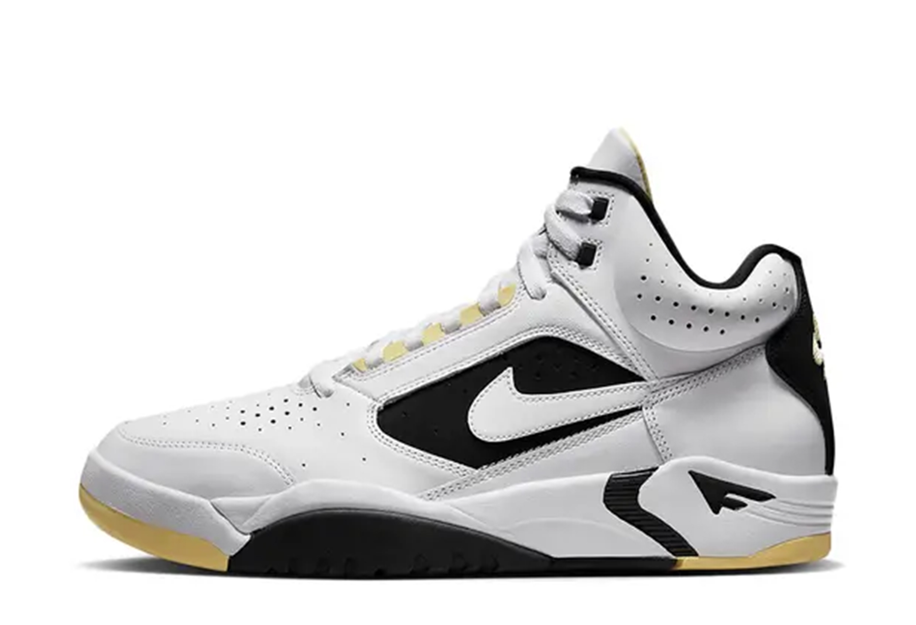 Nike Air Flight Lite Mid White Lemon (2023) WHITE/LEMON sneaker – authenticated on KLEKT