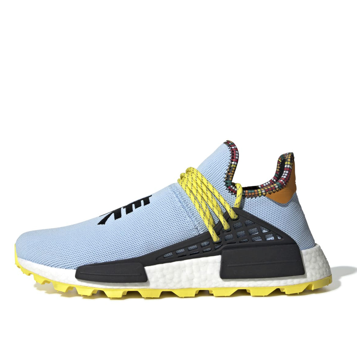 Adidas x Pharrell Williams NMD HU 'Inspiration Pack' Clear Sky sneaker – authenticated on KLEKT