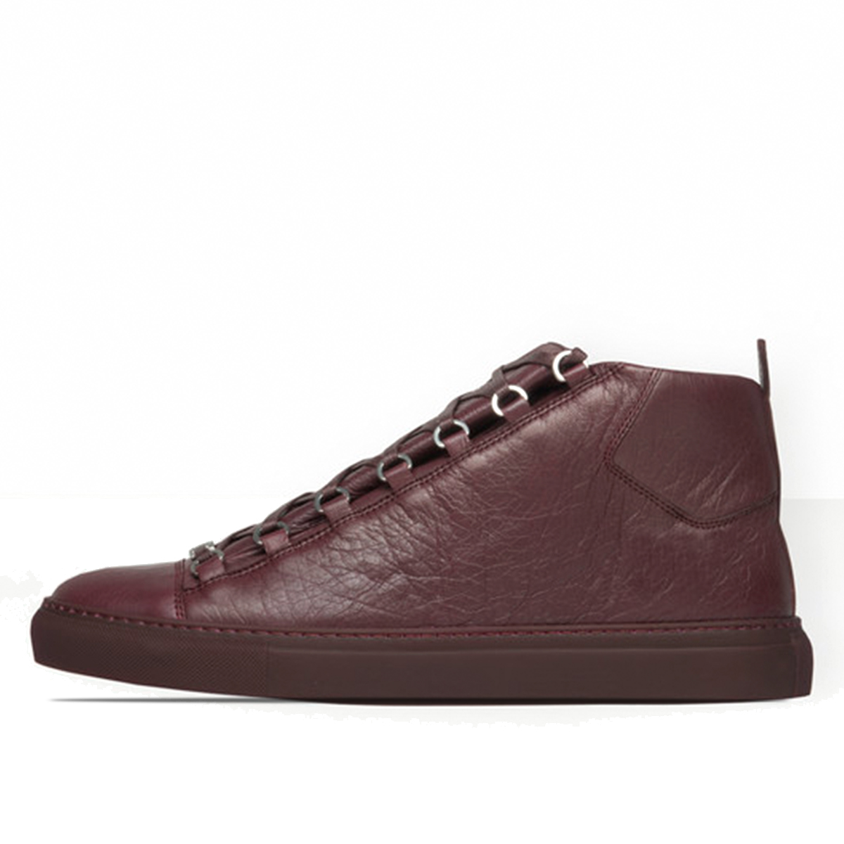 Balenciaga Arena High 'Rouge Bordeaux' sneaker – authenticated on KLEKT