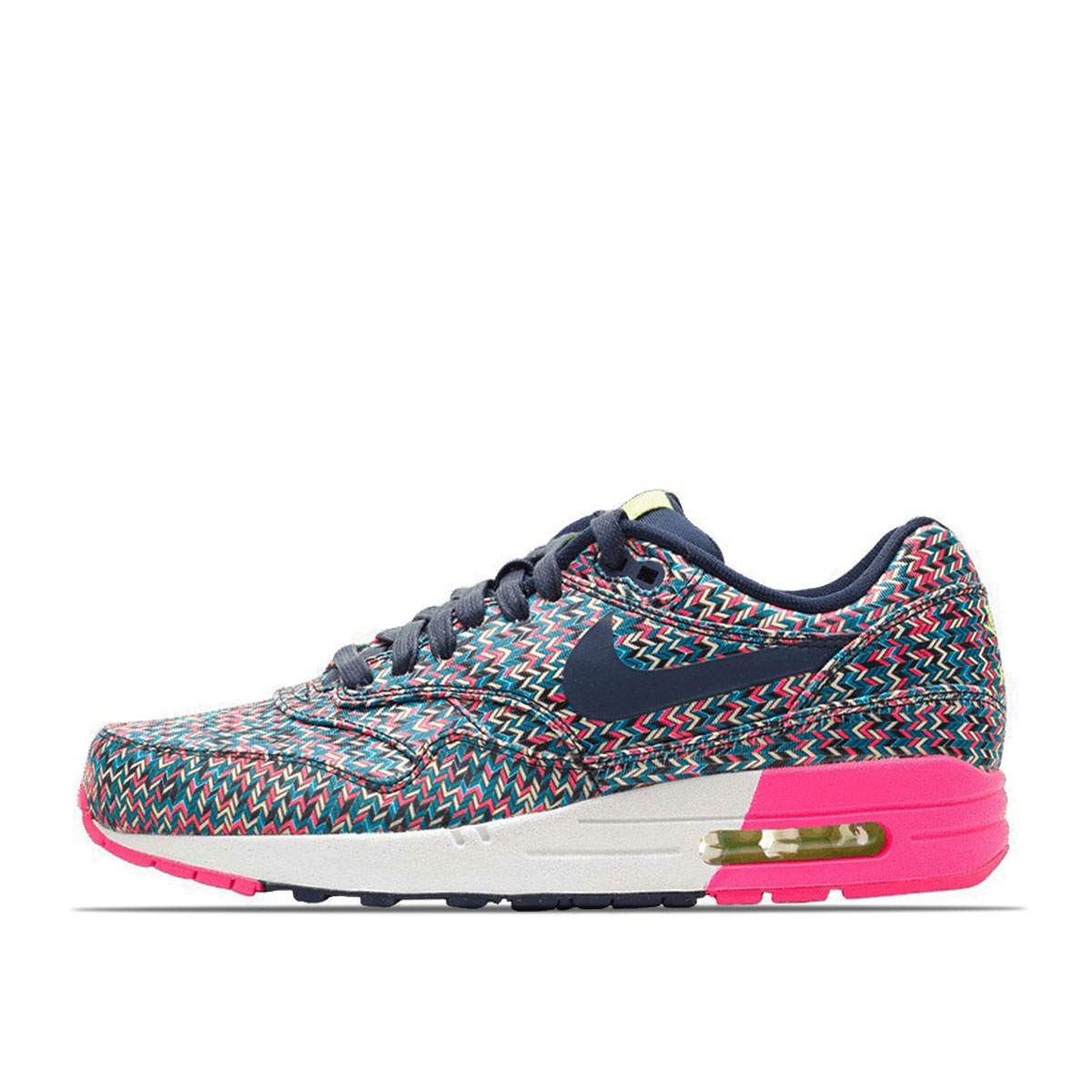 Nike WMNS Air Max 1 SP Zig-Zag (2013) Obsidian/Tropical Teal-Volt sneaker – authenticated on KLEKT