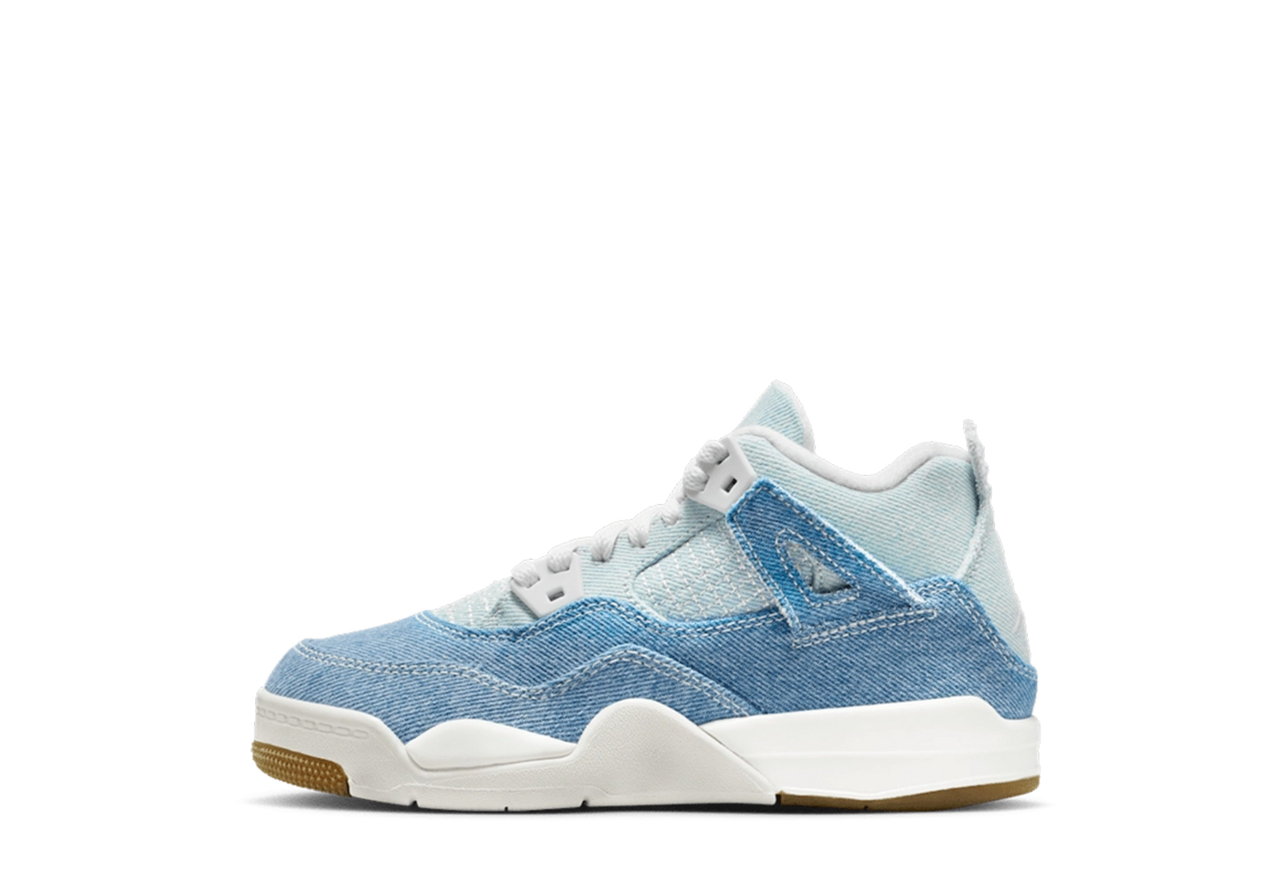 Air Jordan 4 Tex PS 'Denim' (2025) Sail/Gum Light Brown/Worn Blue/Sail/Metallic Gold sneaker – authenticated on KLEKT