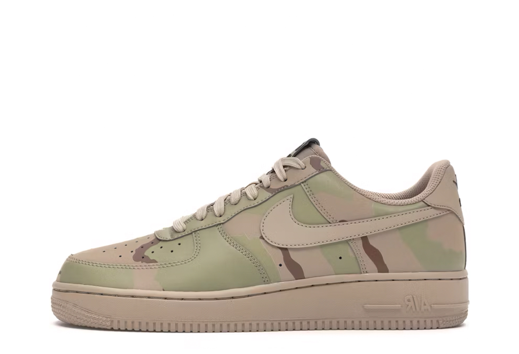 Nike Air Force 1 Low Reflective 'Desert Camo' sneaker – authenticated on KLEKT