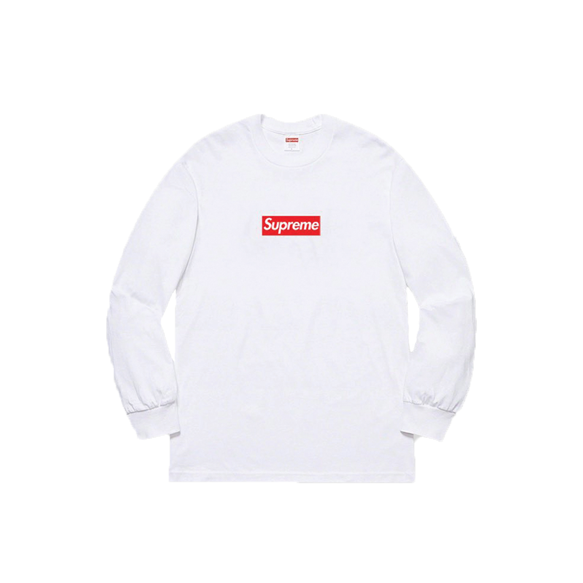 Supreme Box Logo L/S Tee White (FW20) White sneaker – authenticated on KLEKT