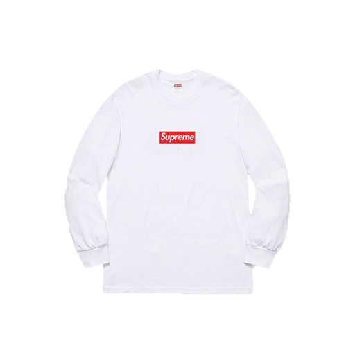 Supreme Box Logo L/S Tee White (FW20)
