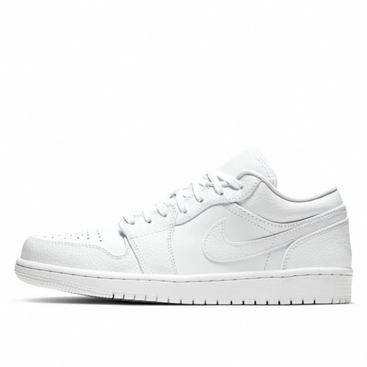 Air Jordan 1 Low 'Triple White Tumbled Leather' (2020) WHITE/WHITE/WHITE sneaker – authenticated on KLEKT