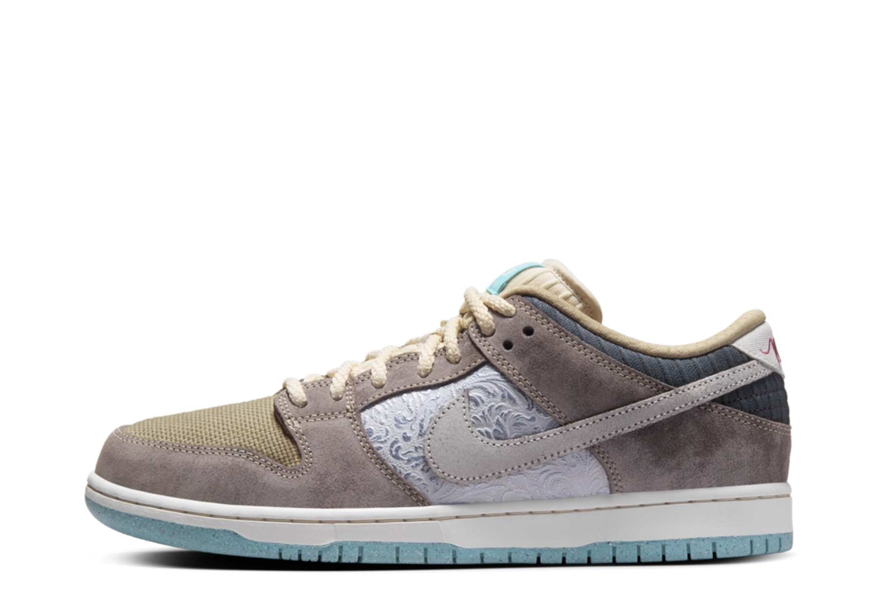 Nike SB Dunk Low 'Big Money Savings' (2024) Baroque Brown/Summit White/Sanddrift/Dark Smoke Grey/Paradise Aqua sneaker – authenticated on KLEKT