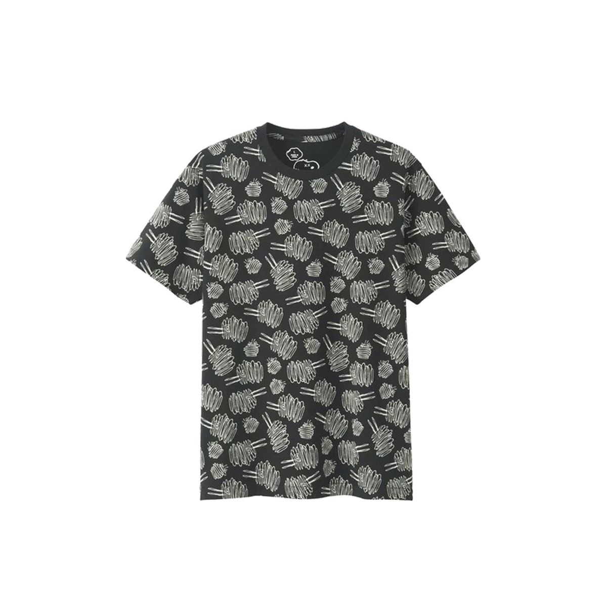Kaws x Uniqlo x Peanuts Dust Cloud All Over Tee Black (SS17) sneaker – authenticated on KLEKT