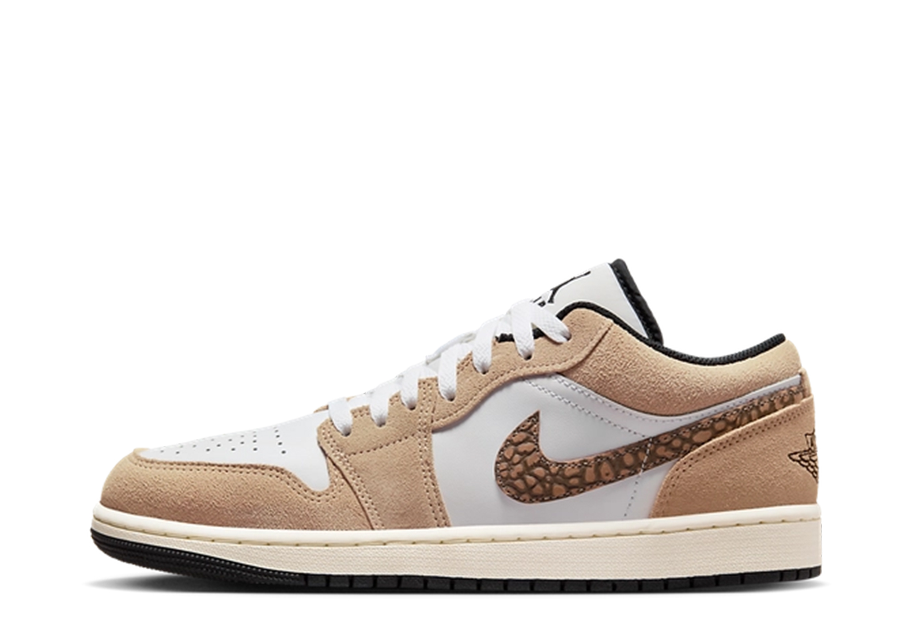 Air Jordan 1 Low SE 'Brown Elephant' (2023) Hemp/Metallic Gold/White/Light British Tan sneaker – authenticated on KLEKT