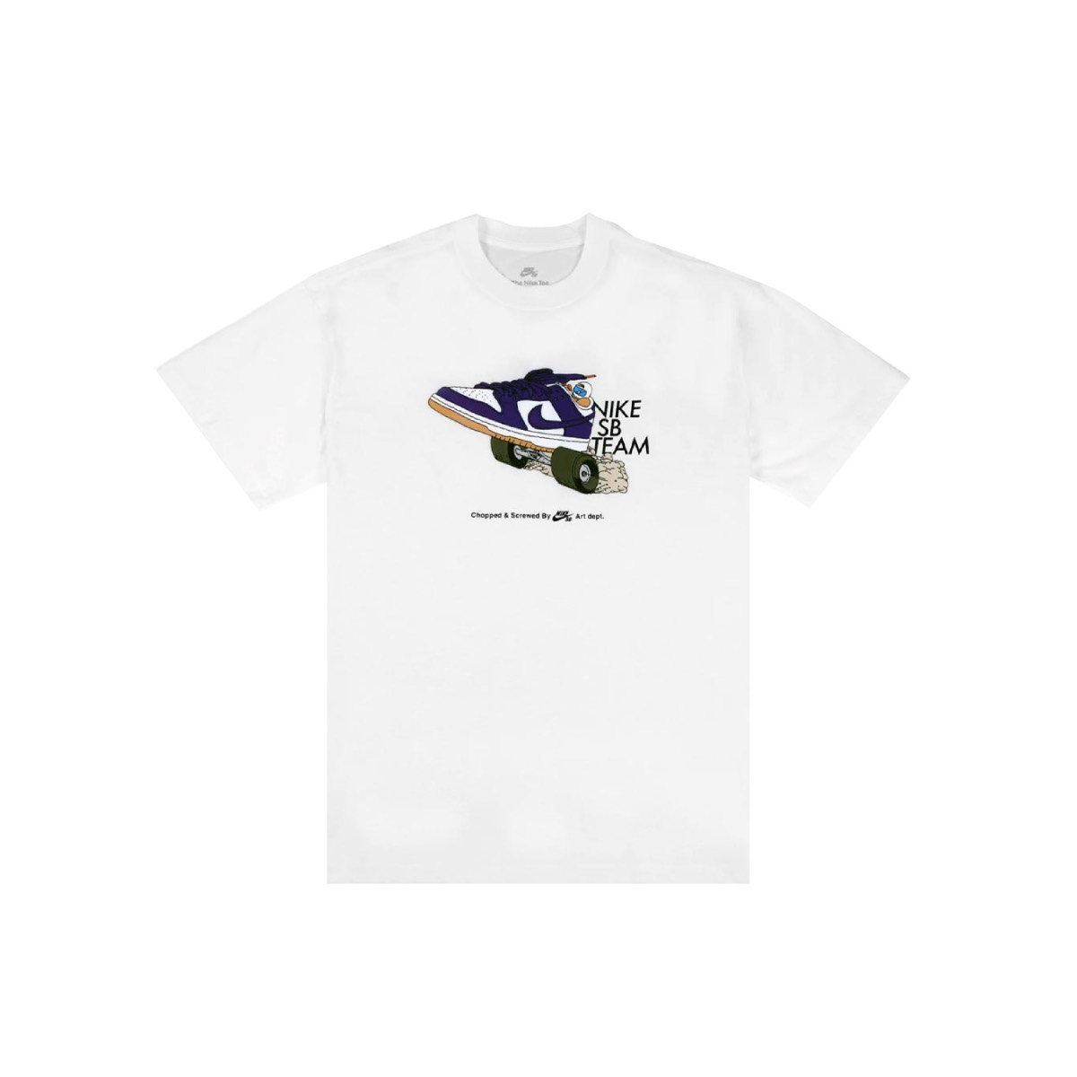 Nike SB T-Shirt 'Dunkteam White' sneaker – authenticated on KLEKT