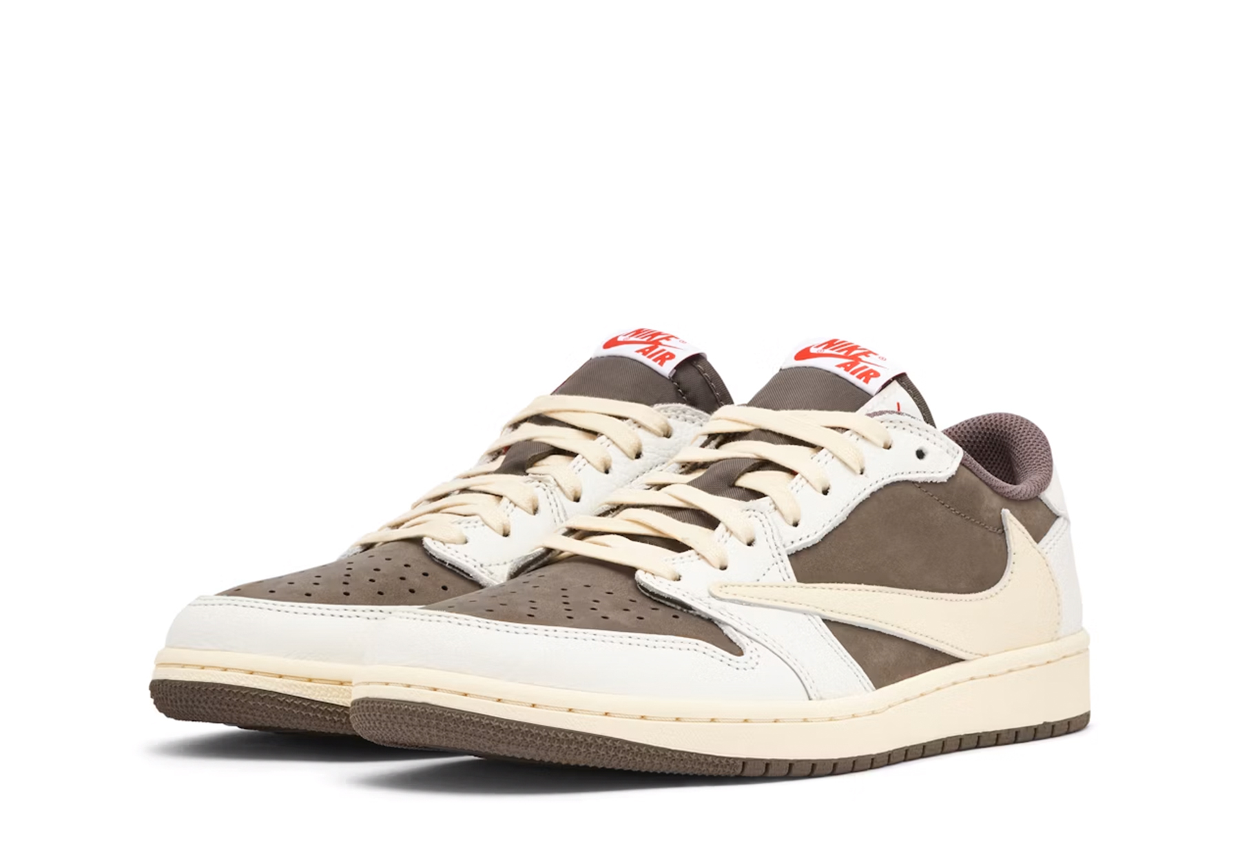 Air Jordan 1 x Travis Scott Low 'Reverse Mocha' (2022) white brown sneaker – authenticated on KLEKT