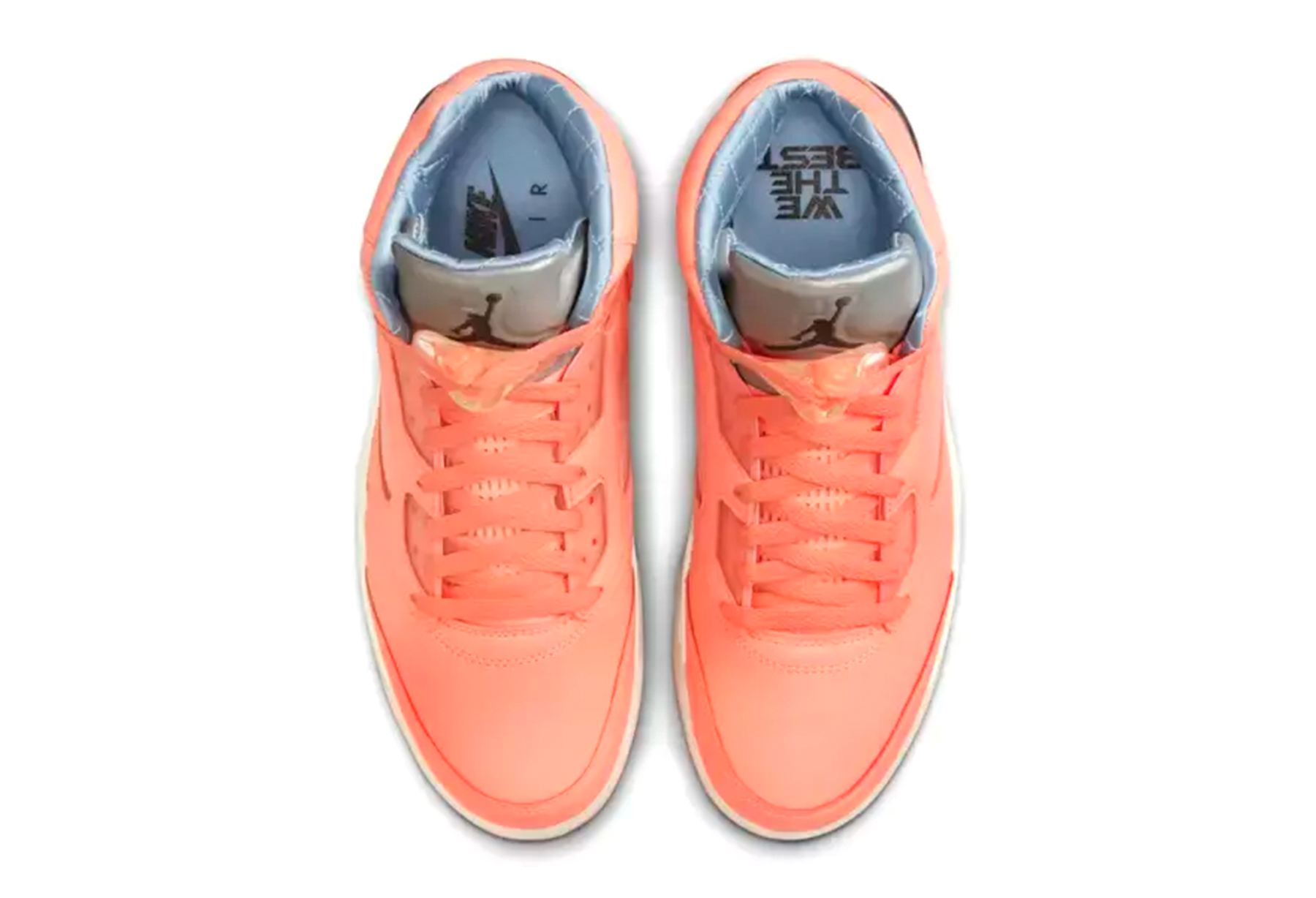 Air Jordan x DJ Khaled 5 We The Best Crimson Bliss (2022) Crimson Bliss/Leche Blue-Sail sneaker – authenticated on KLEKT