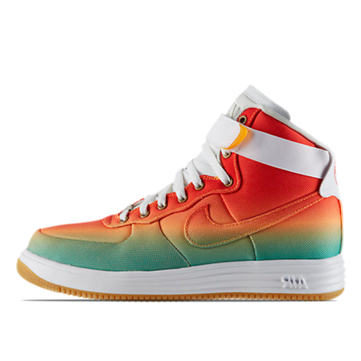Nike Lunar Force 1 High 'Turbo Green Light Crimson' (2023) sneaker – authenticated on KLEKT