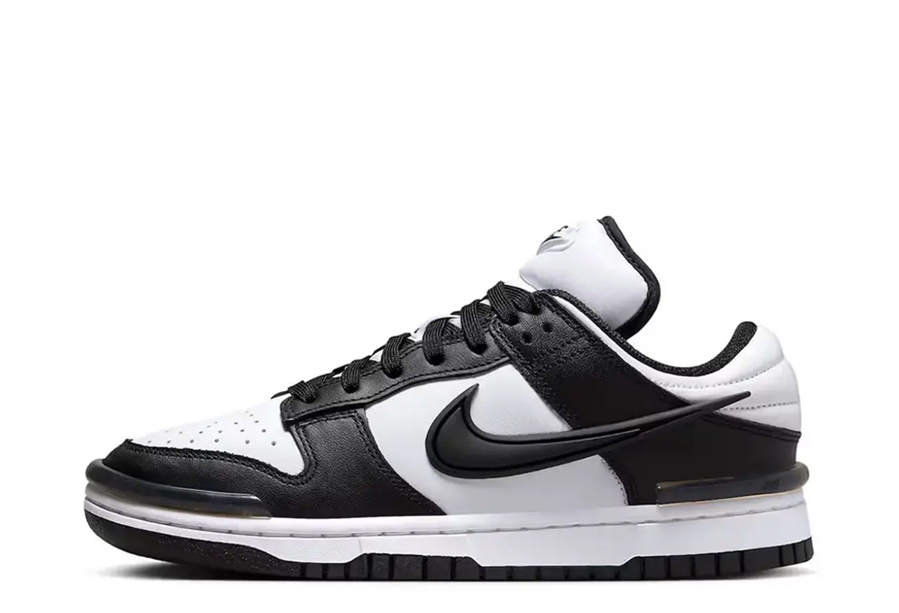 Nike Dunk Low WMNS Twist Panda (2023) BLACK/WHITE sneaker – authenticated on KLEKT