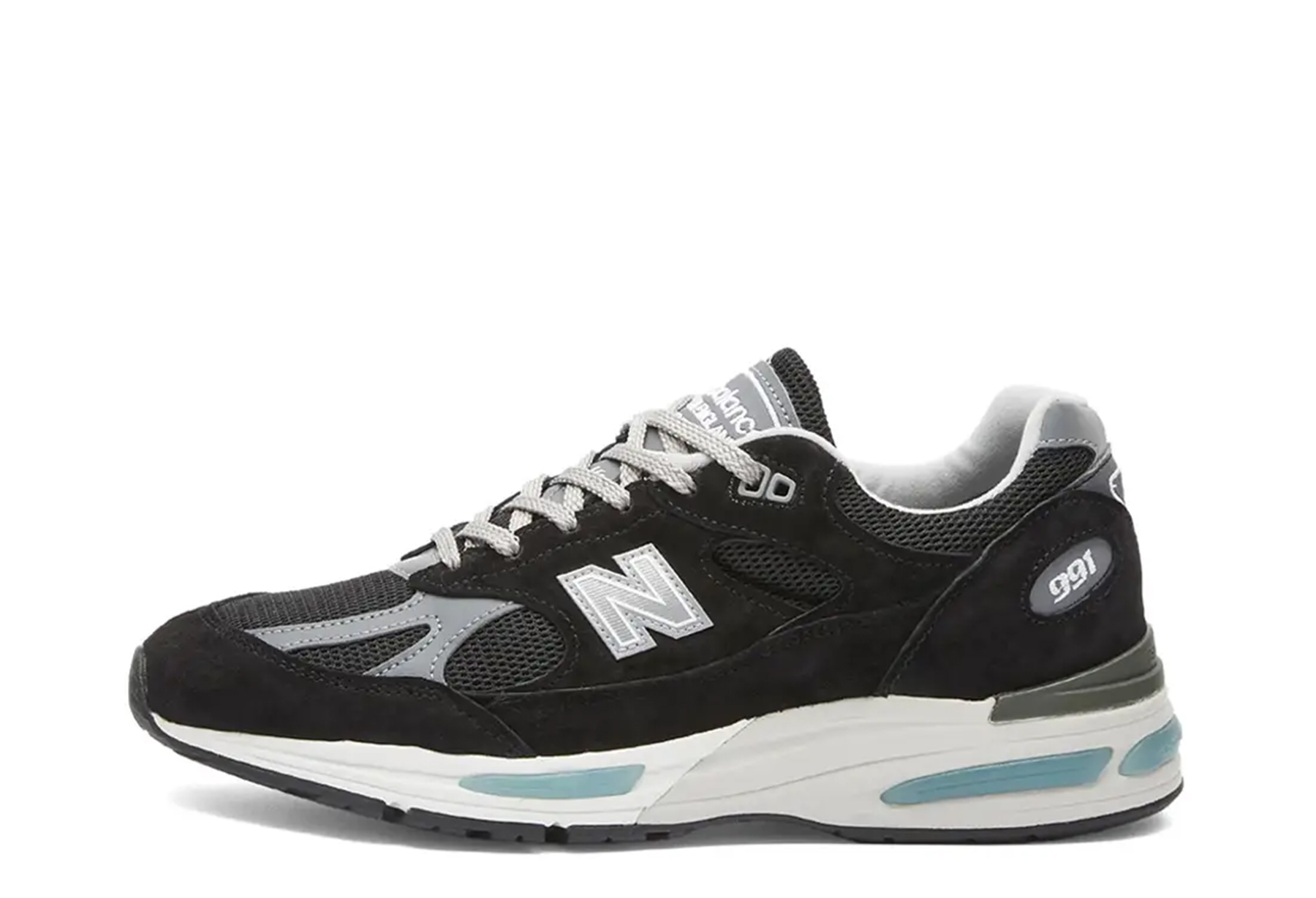 New Balance 991V2 Made in UK Black Grey (2024) BLACK/GREY sneaker – authenticated on KLEKT