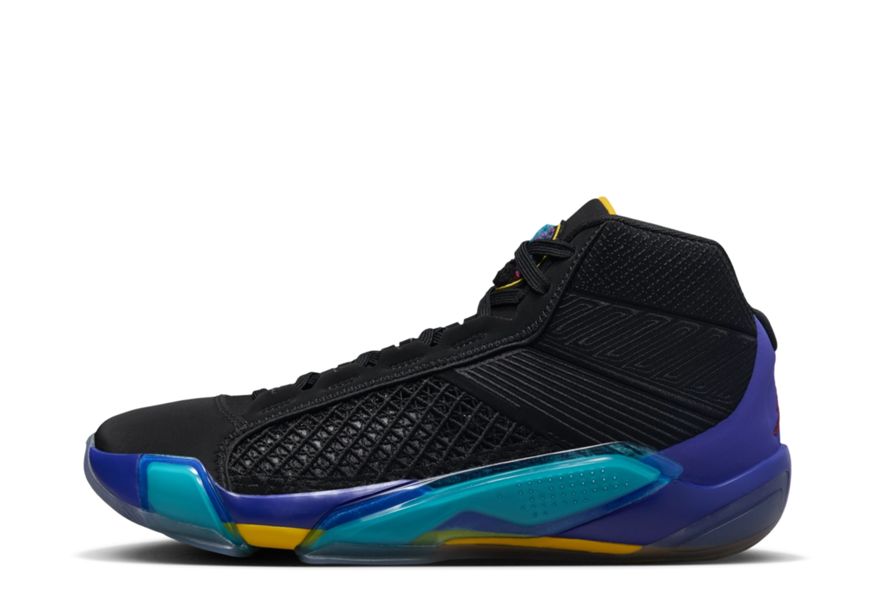 Air Jordan 38 'Aqua' (2023) Black/True Red/Bright Concord/Aquatone/ sneaker – authenticated on KLEKT