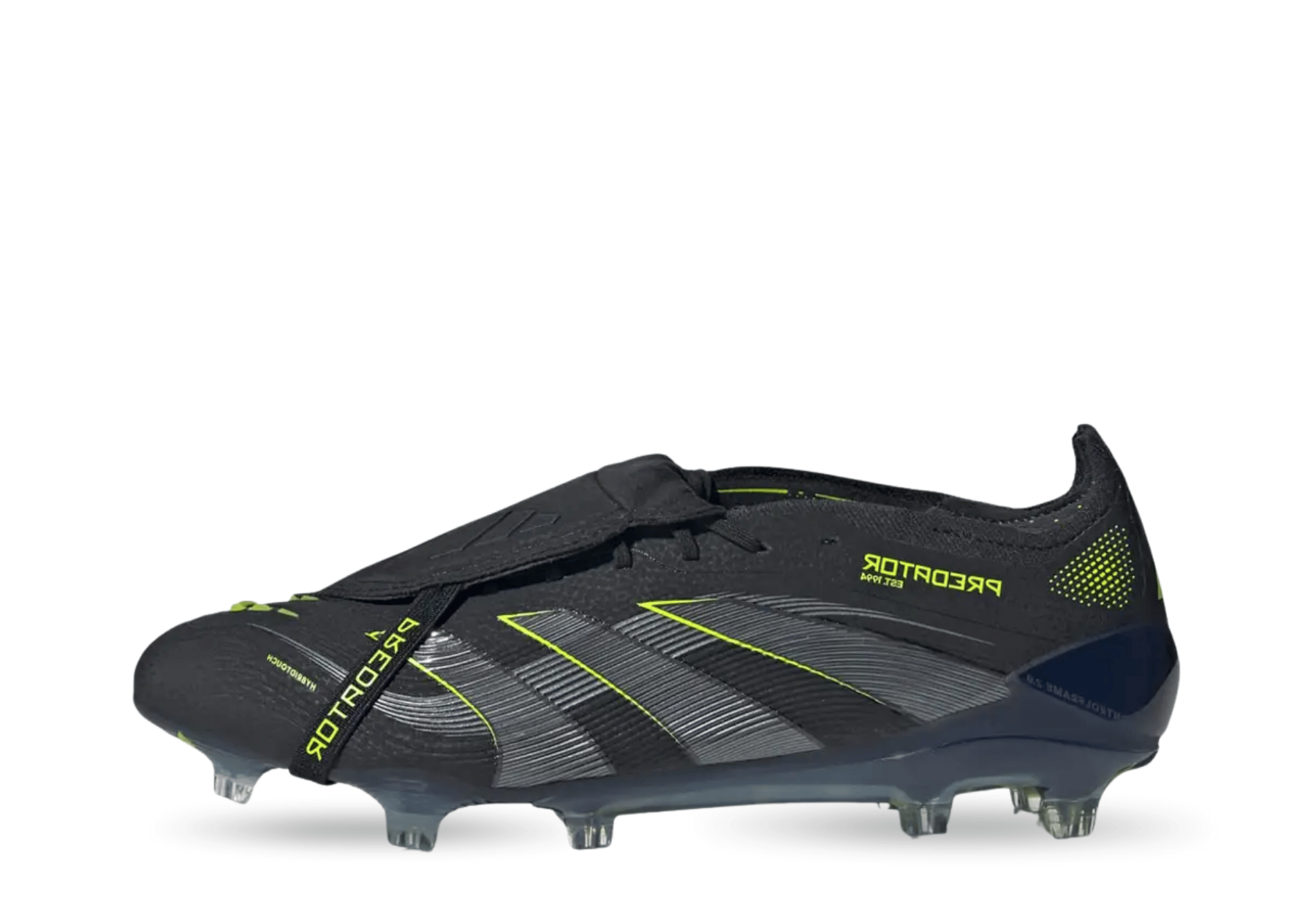 Adidas Predator Elite FT FG Electric Stealth Pack (2025) CORE BLACK/CARBON/LUCID LEMON sneaker – authenticated on KLEKT