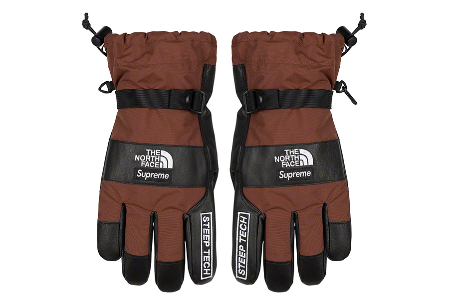 Supreme x The North Face® Steep Tech Gloves Brown (FW22) BROWN sneaker – authenticated on KLEKT