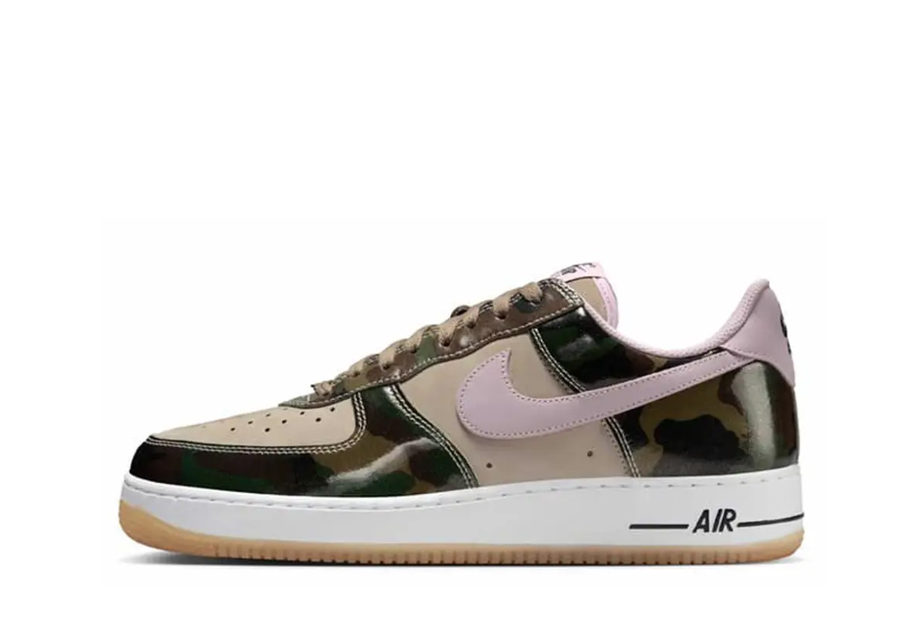 Nike Air Force 1 Low Patent 'Camo Pink' (2025) MULTI sneaker – authenticated on KLEKT