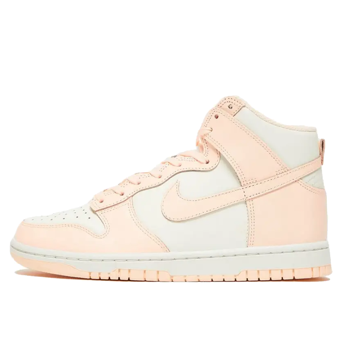 Nike Dunk High WMNS 'Sail Crimson Tint' (2021) SAIL/ CRIMSON TINT sneaker – authenticated on KLEKT