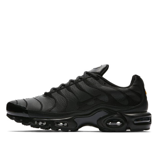 Nike TN Air Max Plus Triple Black Leather (2018)