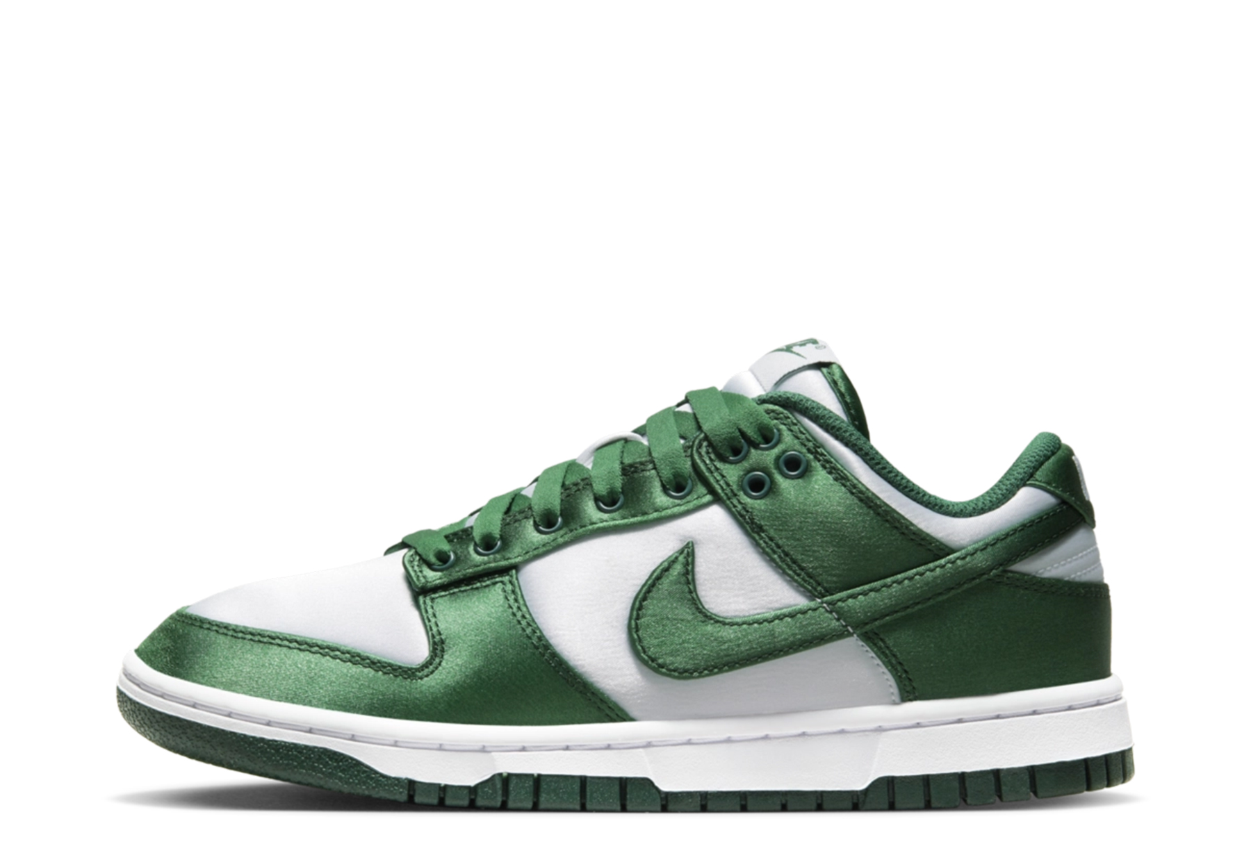Nike Dunk Low WMNS 'Satin Green' (2023) White/Team Green sneaker – authenticated on KLEKT