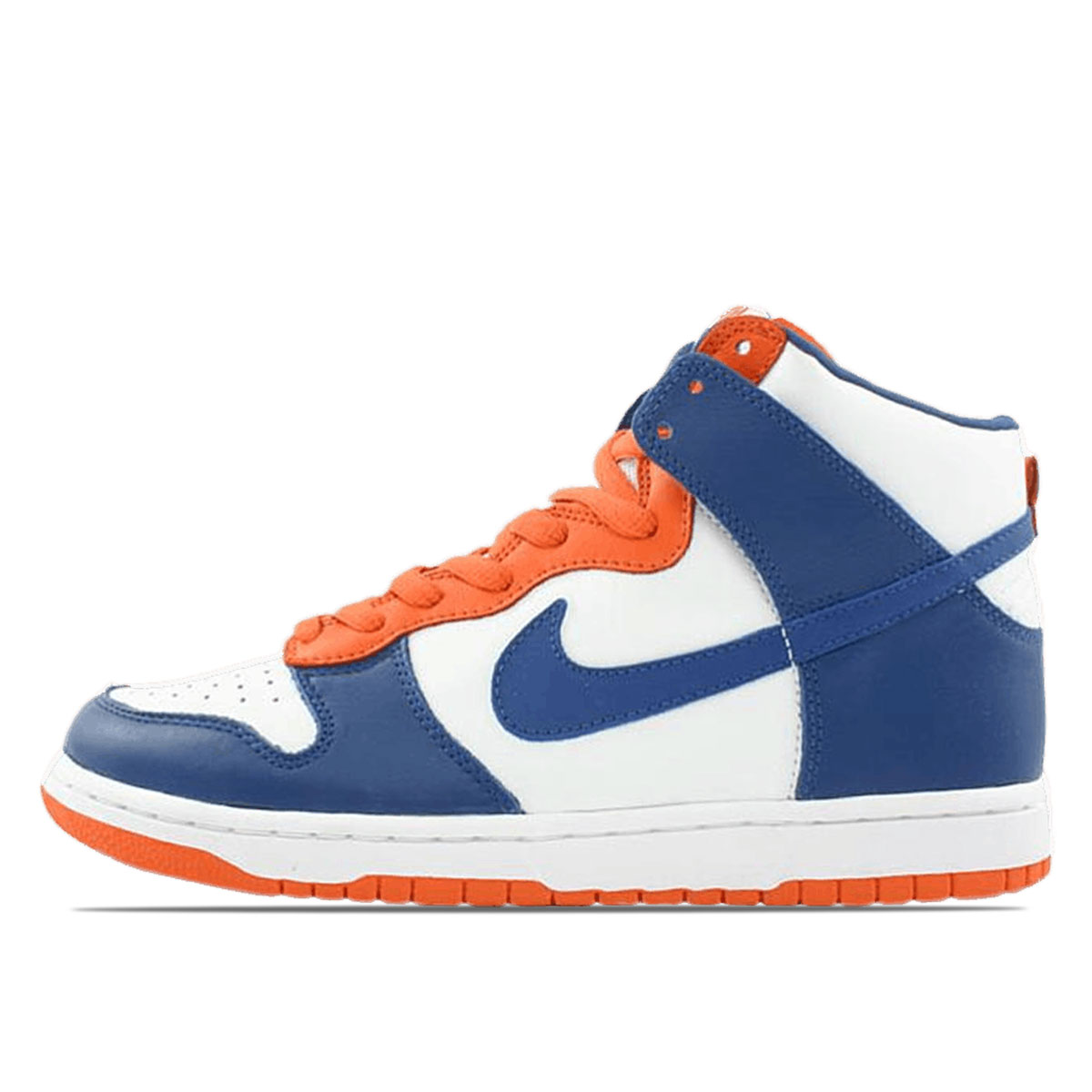 Nike Dunk High White Blue Ribbon Orange (2003) sneaker – authenticated on KLEKT