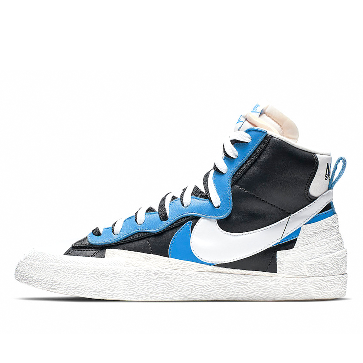 Nike x Sacai Blazer Mid 'Black University Blue' (2019) sneaker – authenticated on KLEKT