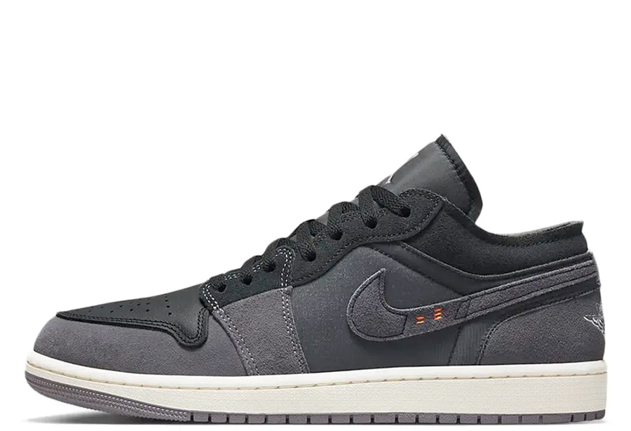 Air Jordan 1 Low Inside Out Black Grey (2022) Black/Grey sneaker – authenticated on KLEKT
