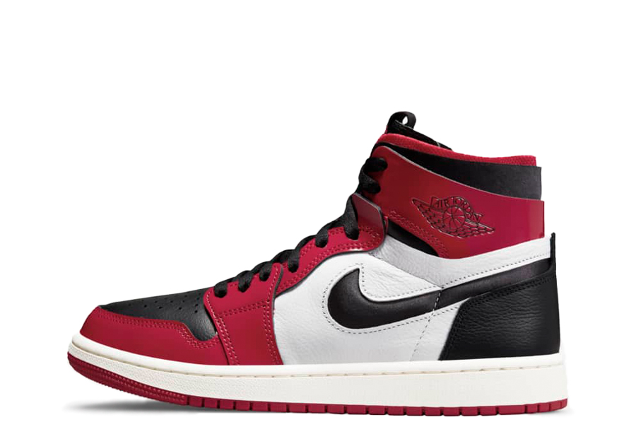 Air Jordan 1 Zoom CMFT Chicago WMNS 'Red' (2022) BLACK/WHITE/RED sneaker – authenticated on KLEKT
