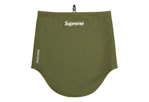 Supreme WINDSTOPPER Neck Gaiter Dark Olive (FW22)