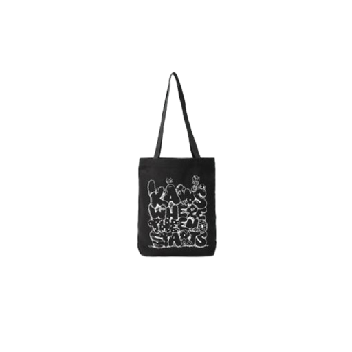 Kaws Where The End Starts Tote Bag Black (2016)