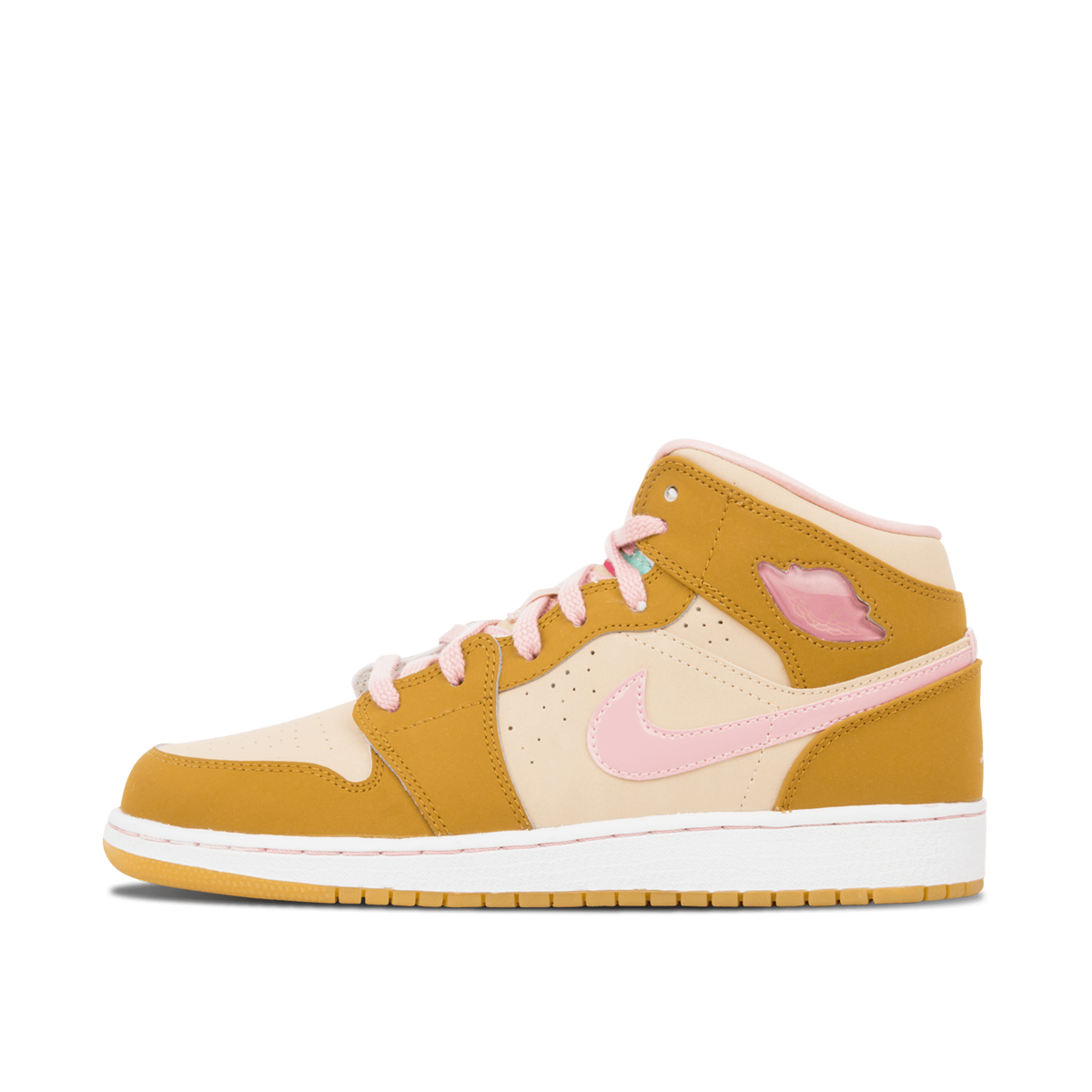 Air Jordan 1 Retro Mid Lola Bunny (GS) (2015) WHEAT/PINK GLAZE SHIMMER sneaker – authenticated on KLEKT