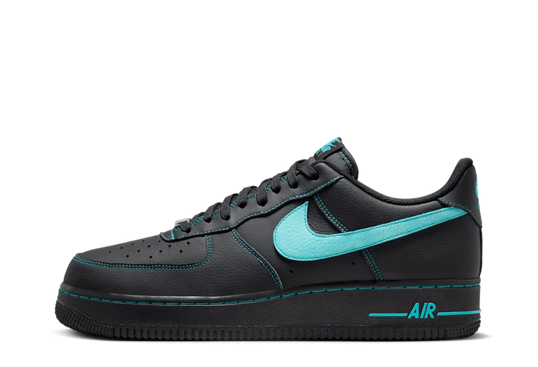 Nike Air Force 1 '07 LV8 'Black & Aurora Green' (2025) BLACK/GREEN sneaker – authenticated on KLEKT