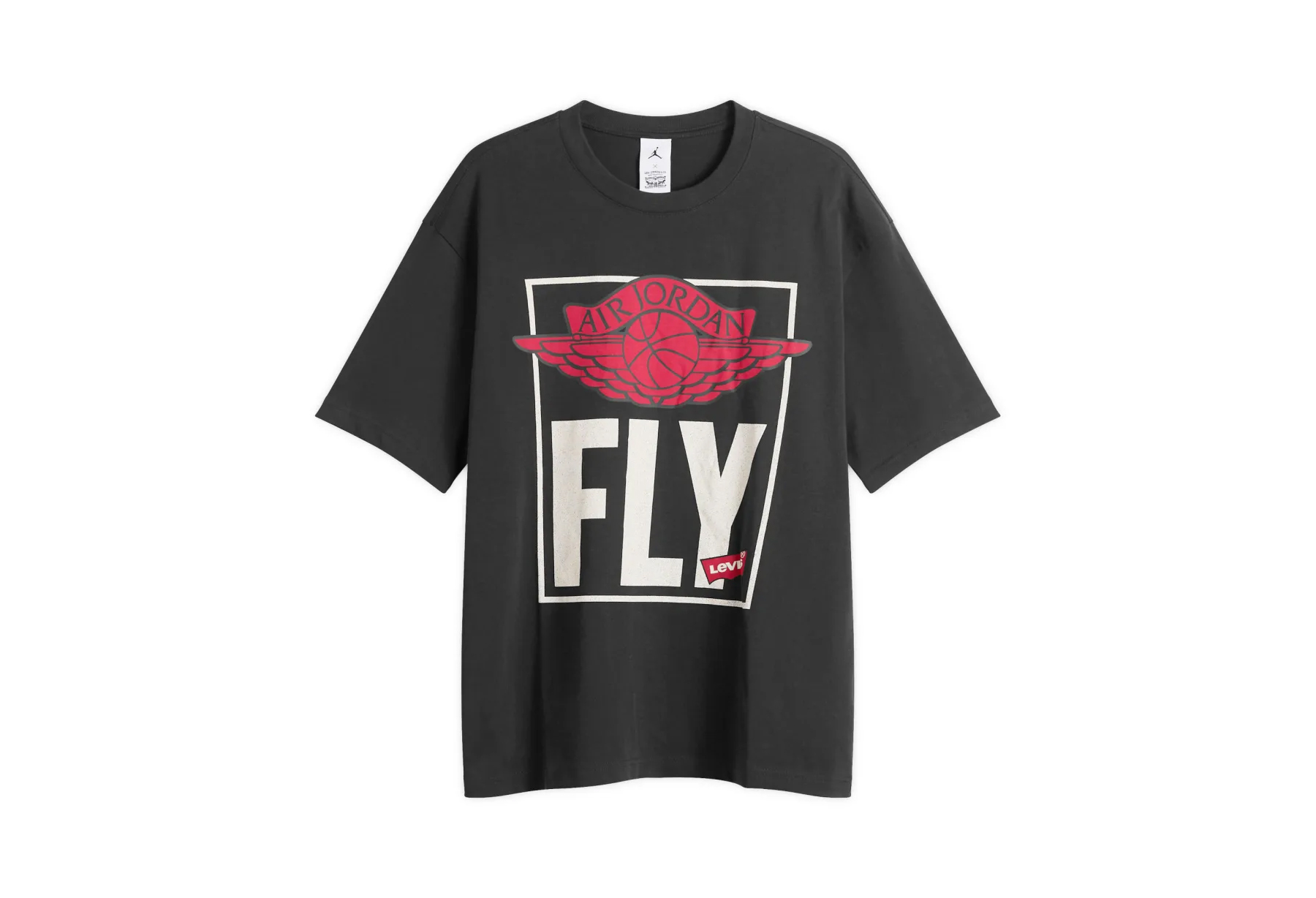 Air Jordan x Levi's T-Shirt 'Black' (2026) BLACK sneaker – authenticated on KLEKT