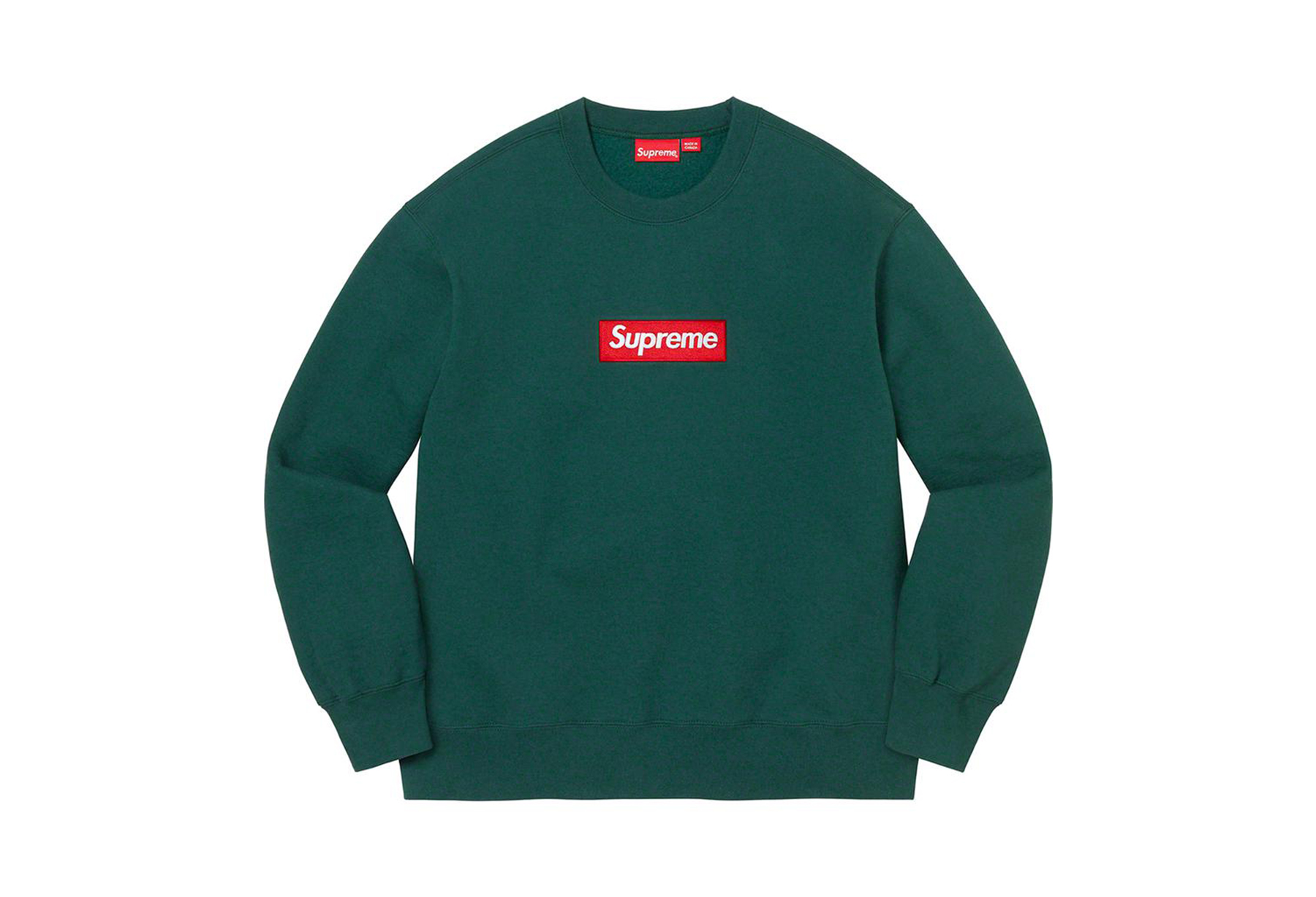 Supreme Box Logo Crewneck Green (2022) GREEN sneaker – authenticated on KLEKT