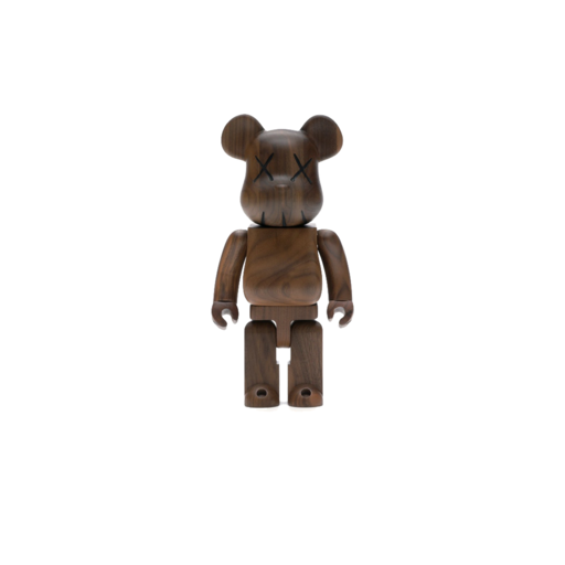 Kaws Bearbrick WORLD WIDE TOUR (Wood) 400% Wood (2005)