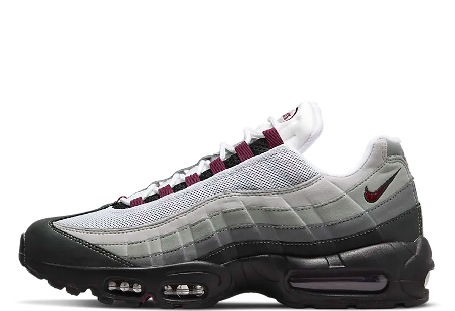 Nike Air Max 95 Dark Beetroot (2022) Black/Pearl Grey/Medium Grey/Dark Beetroot sneaker – authenticated on KLEKT