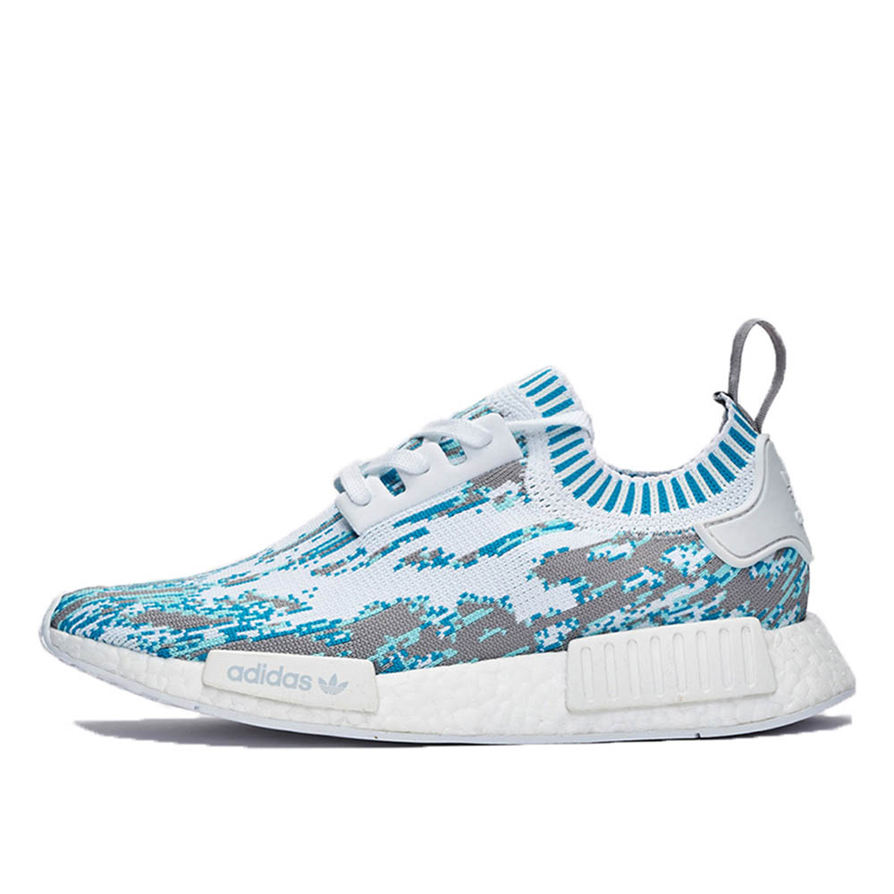 Adidas NMD R1 SNS Sneakersnstuff Datamosh Clear Aqua sneaker – authenticated on KLEKT