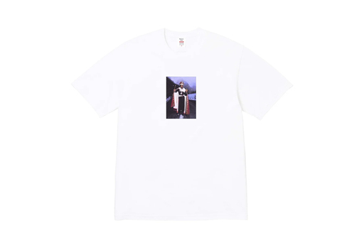Supreme x Martine Rose Lee Scratch Perry Tee 'White' (FW24) – authenticated on KLEKT