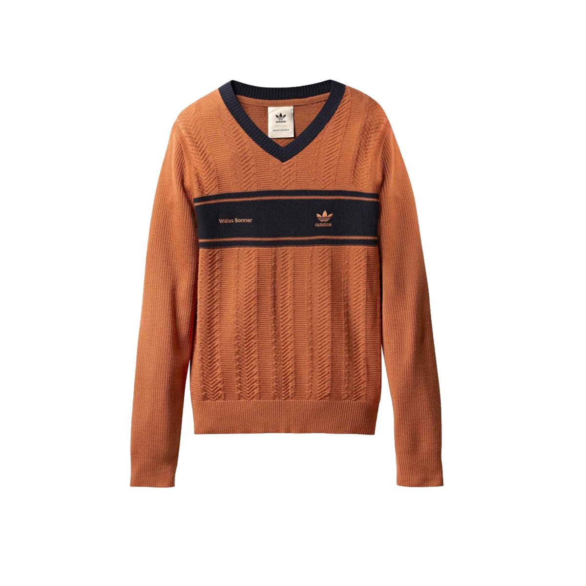 Adidas x Wales Bonner Long Sleeve Knit Sweater Orange (2021