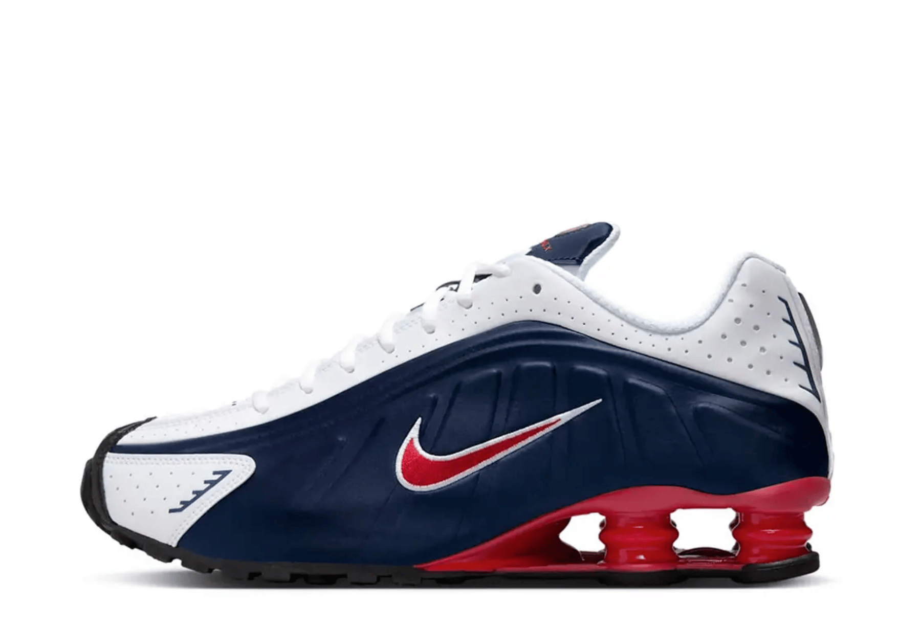 Nike Shox R4 'Midnight Navy Red' (2025) MIDNIGHT NAVY/RED sneaker – authenticated on KLEKT