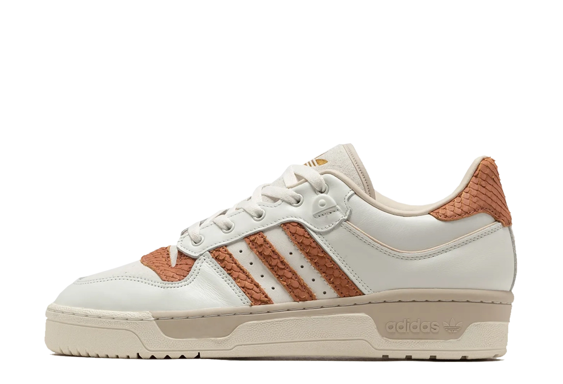 Adidas Rivalry Low 86 'Claty Strata' (2023) Core White/Clay Strata/Cream White sneaker – authenticated on KLEKT