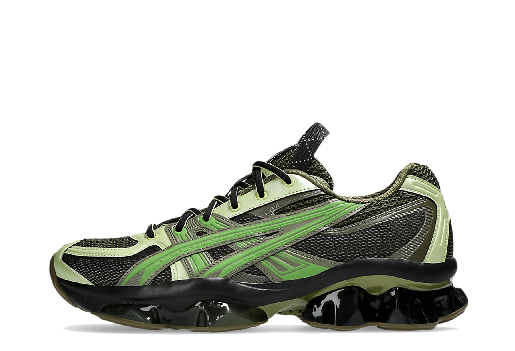 Asics US5-S Gel-Quantum Kinetic 'Moss' (2024) Green/Black sneaker – authenticated on KLEKT