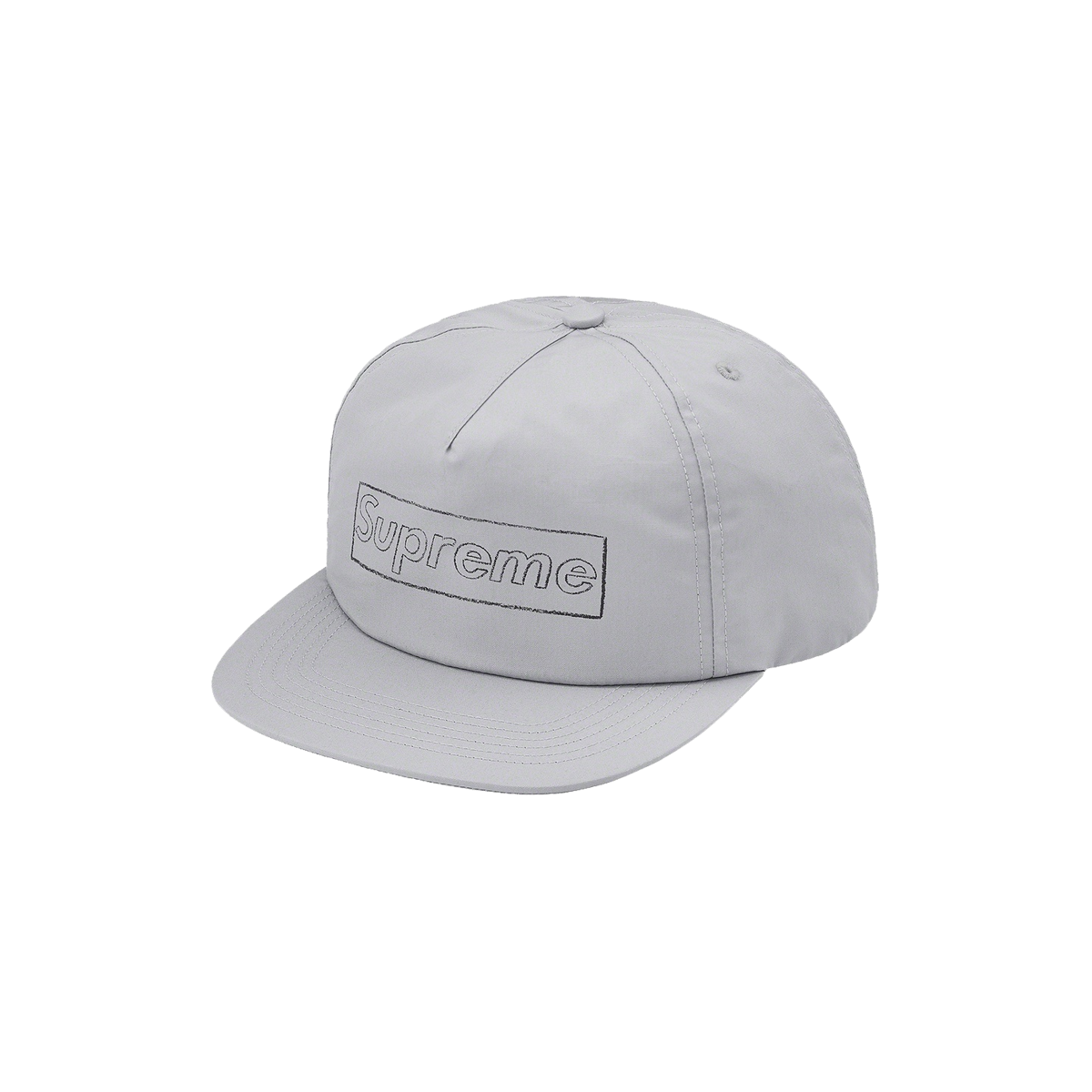 Supreme x KAWS Chalk Logo 5-Panel Grey (SS21) GREY sneaker – authenticated on KLEKT