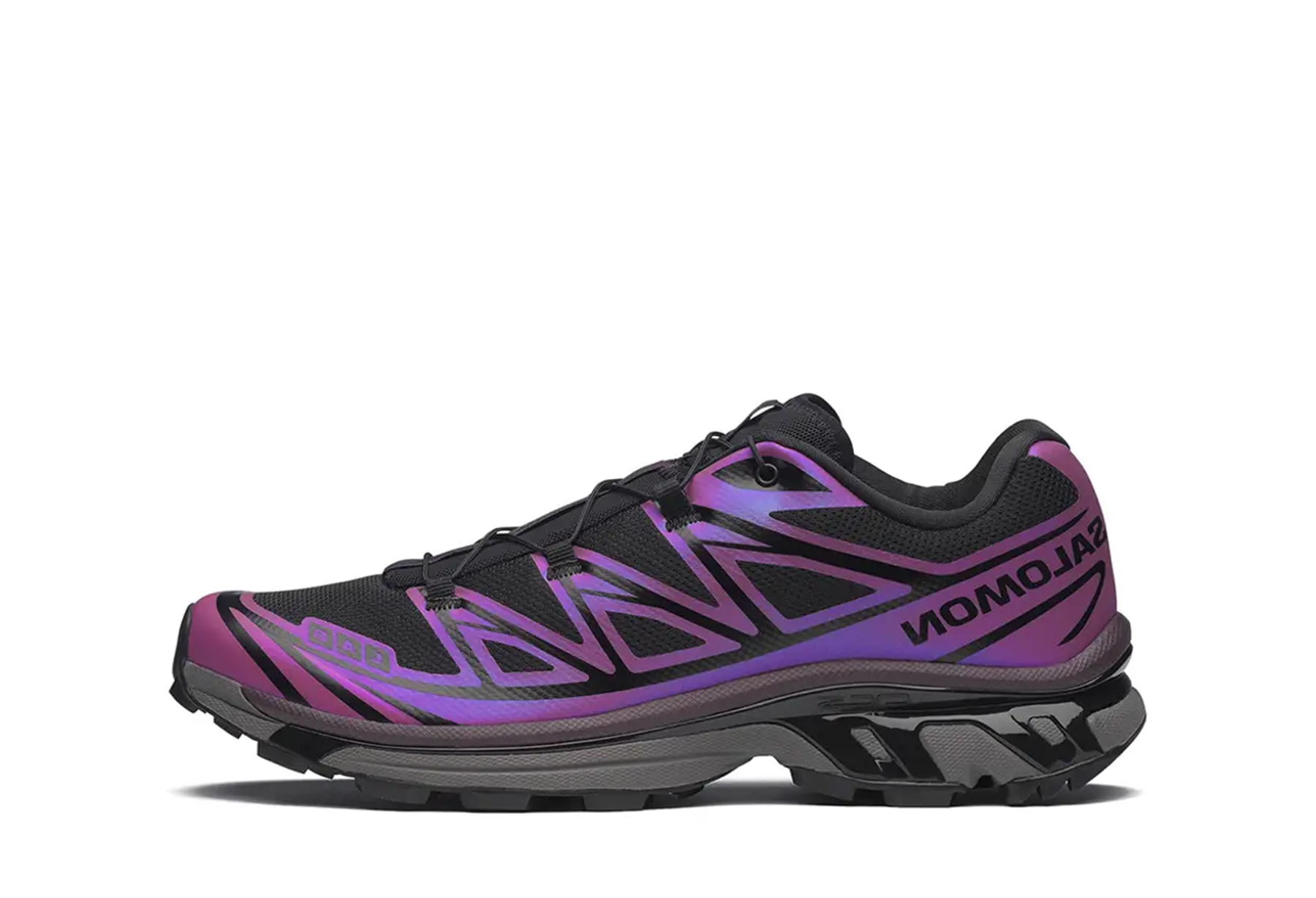 Salomon XT-6 'Iridescent Black Hollyhock' (2025) PURPLE sneaker – authenticated on KLEKT