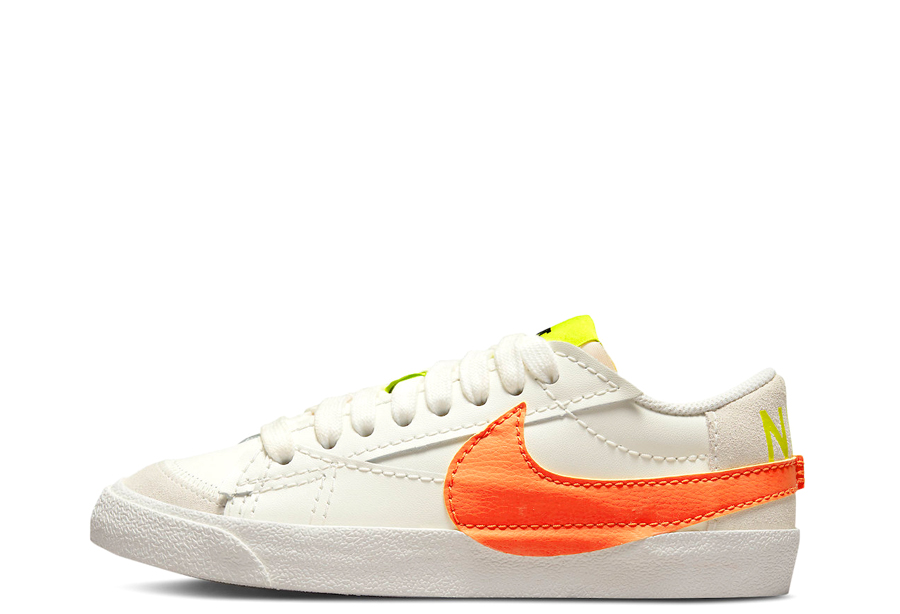 Nike Blazer Low Jumbo Volt Orange (2022) white/volt orange/yellow sneaker – authenticated on KLEKT